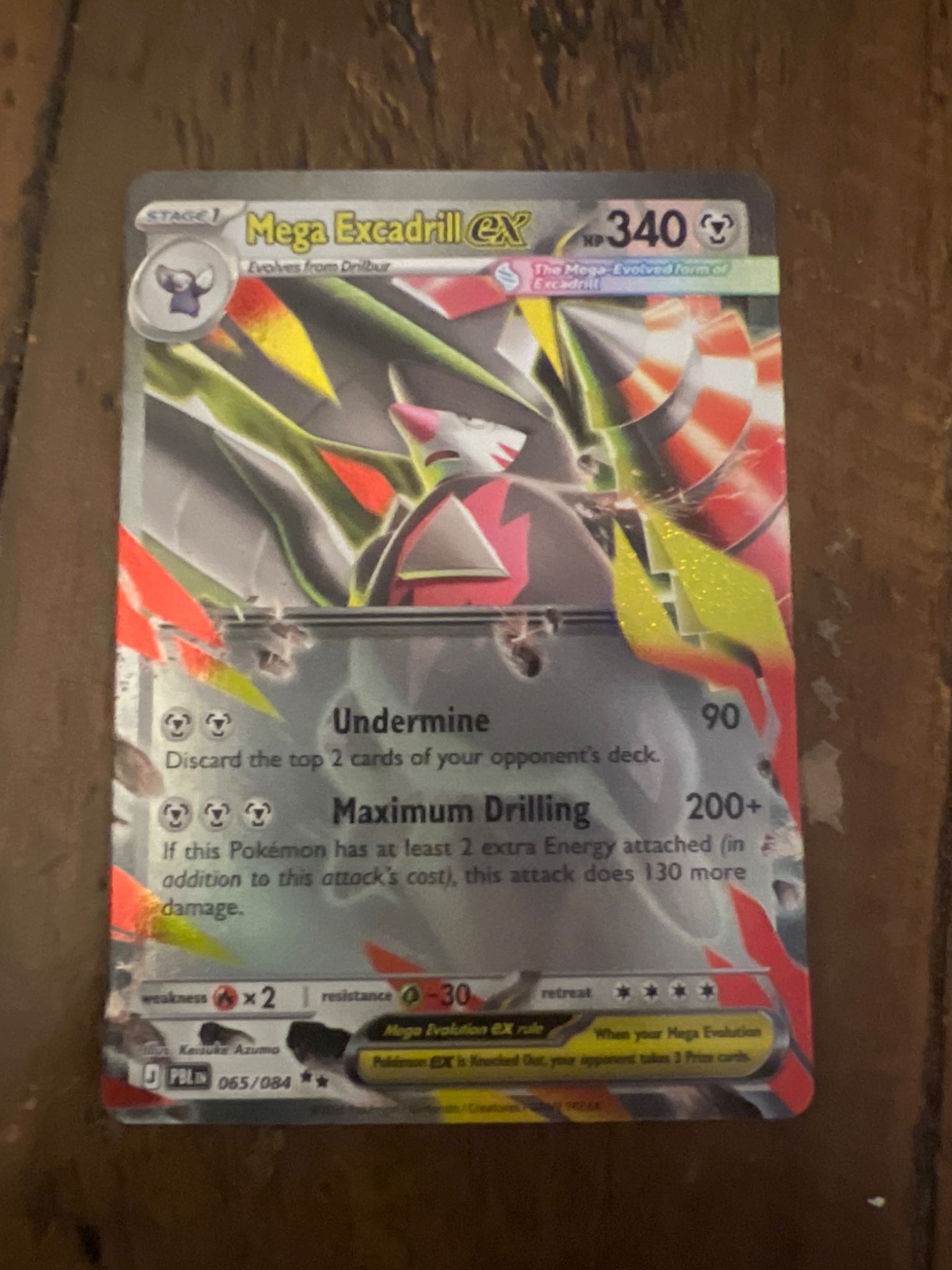 Mega Excadrill EX | Pitch Black | 065/084