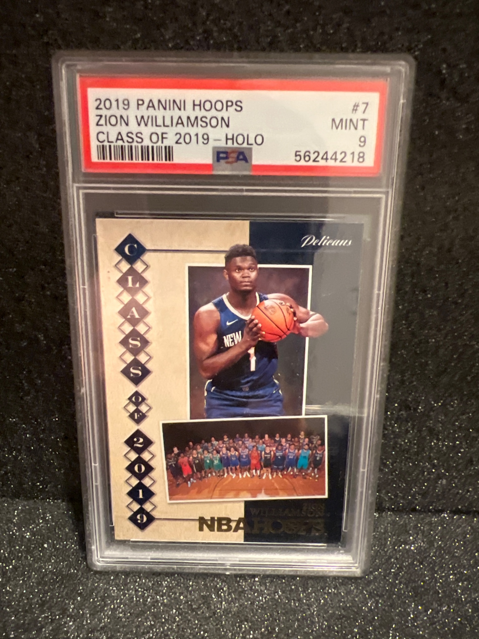 19 Panini Hoops | Zion Williamson | Class of 2019 | Holo