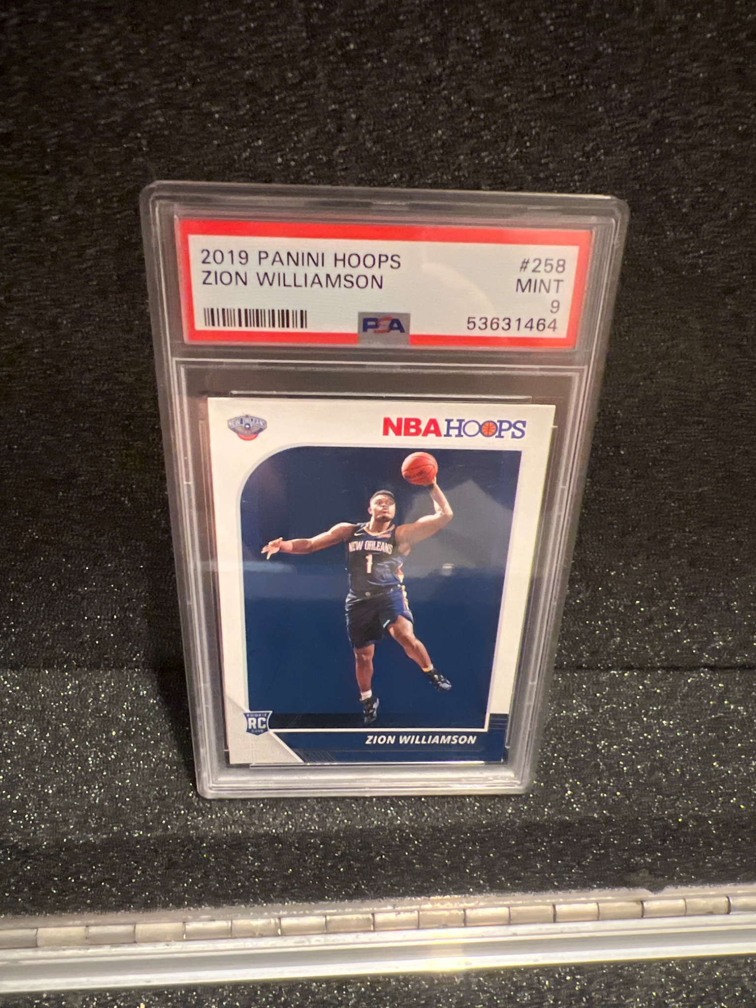 2019 Panini Hoops #258 | Zion Williamson RC